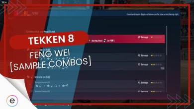 feng combos tekken 8